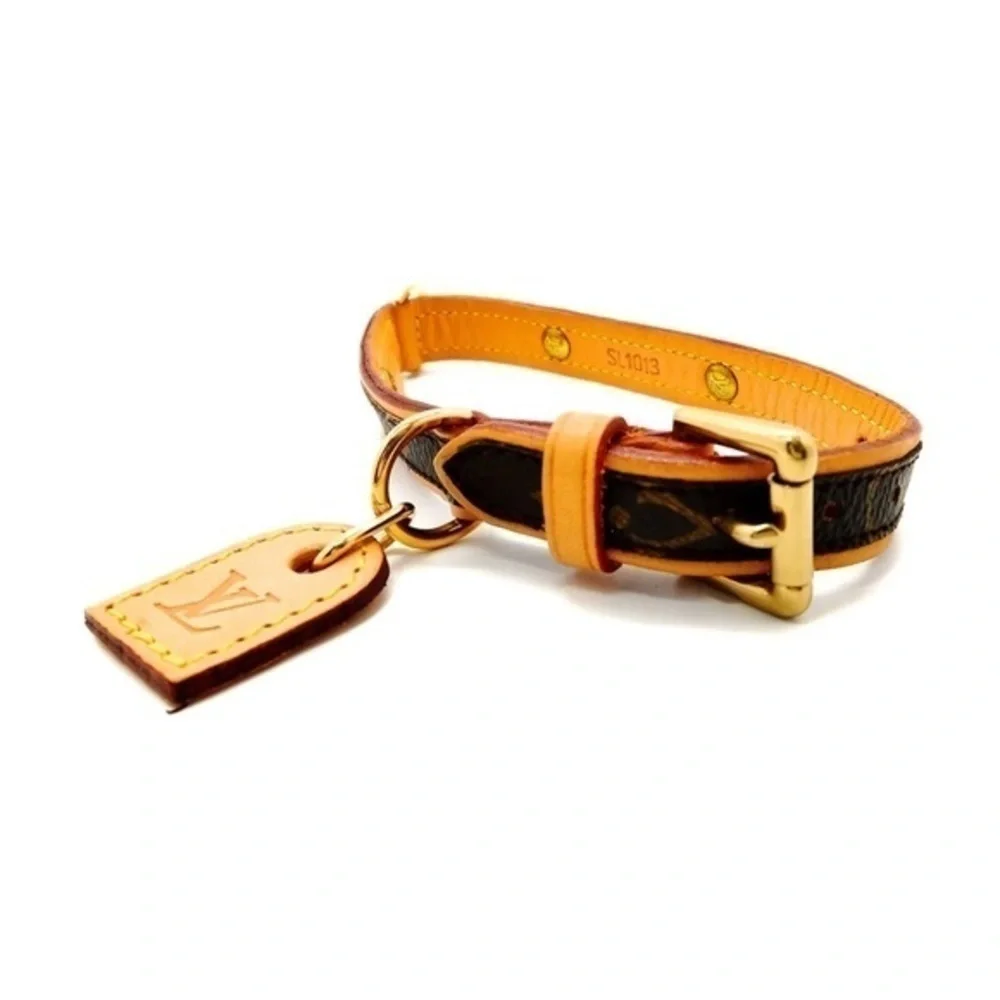 Louis Vuitton Baxter Dog Collar